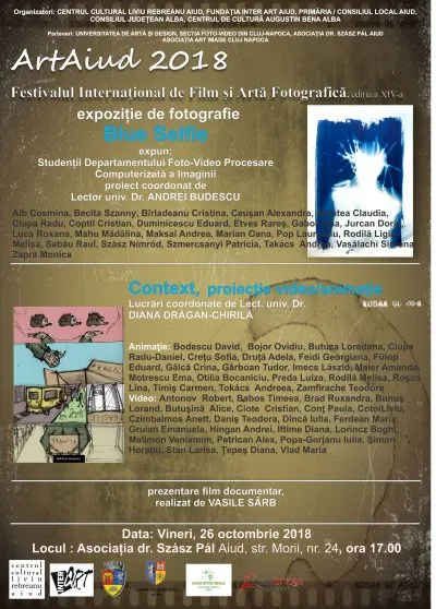 Vineri începe Festivalul Internaţional de Film si Artă Fotografică ArtAiud 2018