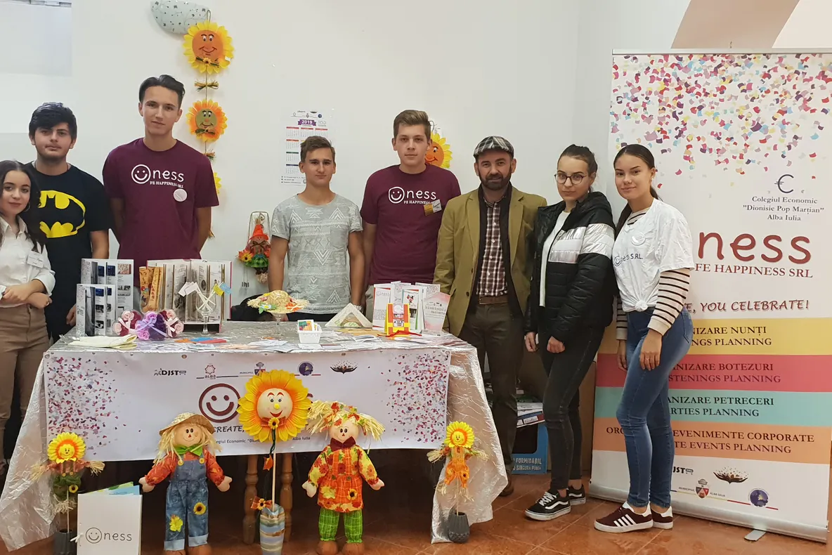 Târgul Firmelor de Exercițiu la Colegiul Economic (poze)
