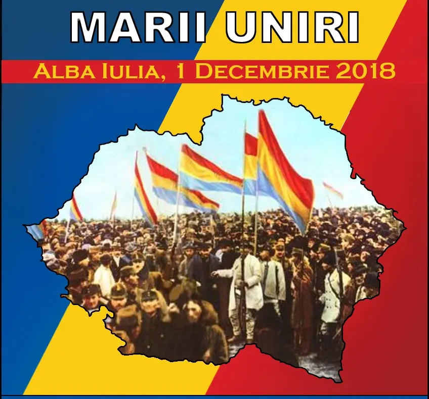 Zeci de mii de români de pretutindeni se adună pe 1 Decembrie la Alba Iulia în Marșul Unirii