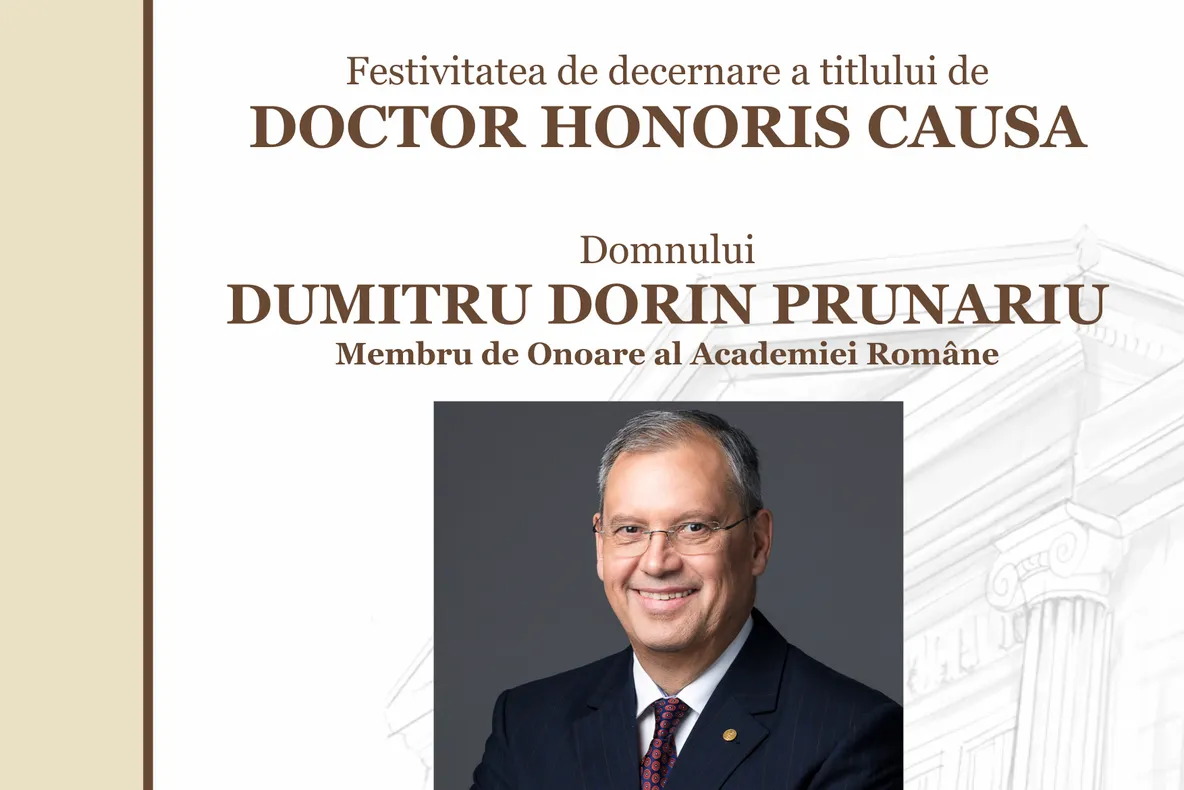 Dumitru Prunariu, va fi făcut doctor honoris causa a Universității 1 Decembrie 1918