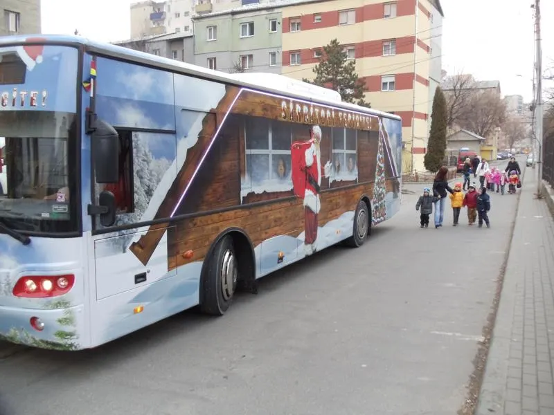 Programul de circulație al autobuzelor în perioada Sărbătorilor de iarnă