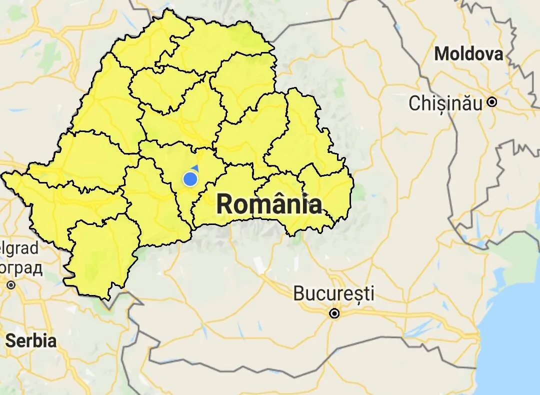 Cod galben de ninsori. Efectivele ISU Alba pregătite să intervină