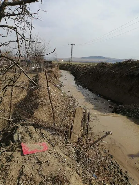 FOTO: Îndiguire de mântuială în localitatea Cricău