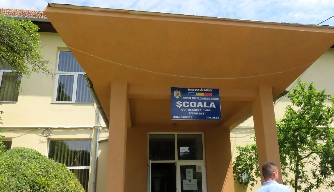 Modernizarea școlii din Stremț cu fonduri europene