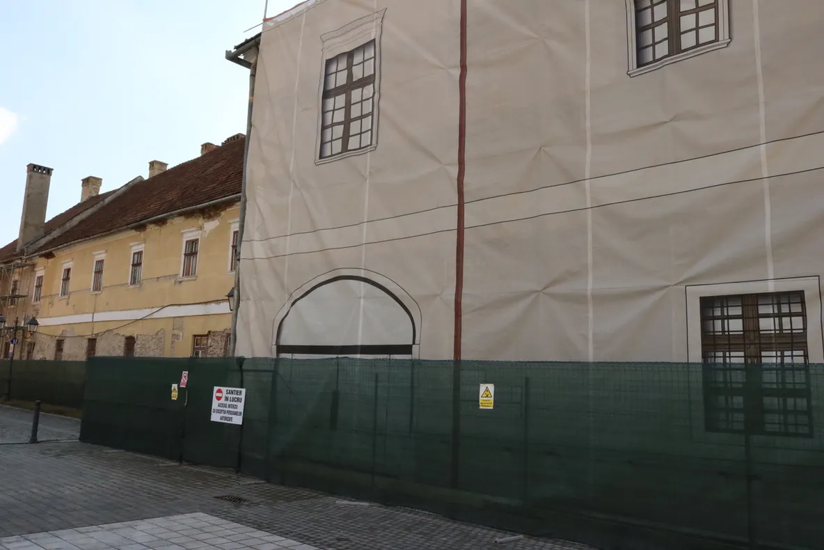 PRIMELE LUCRĂRI LA CORPUL PRINCIPAL AL PALATULUI PRINCIPILOR