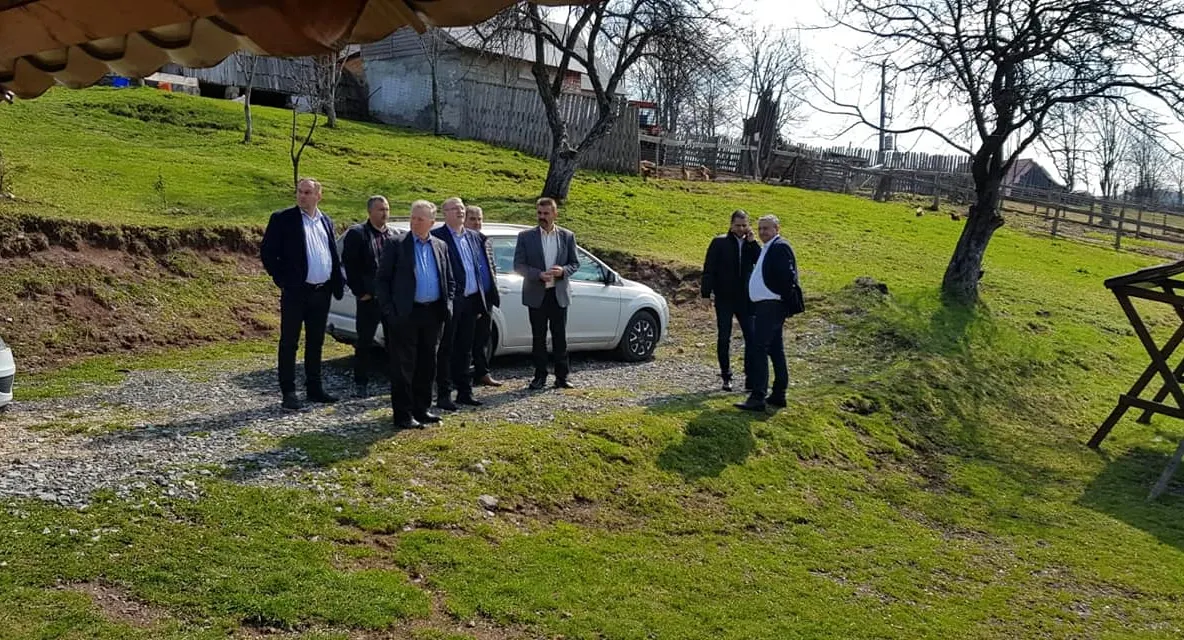 O nouă vizită ministerială în județul Alba. Bogdan Trif a vrut să vadă Munții Apuseni.