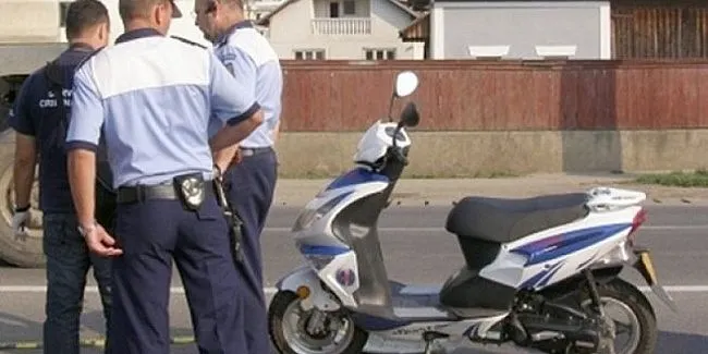 Minor cercetat pentru infracțiuni rutiere