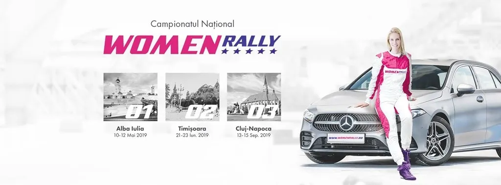 37 de maşini la startul primei etape a Campionatului Naţional Women Rally 2019 – Alba Iulia, 10-12 mai 2019