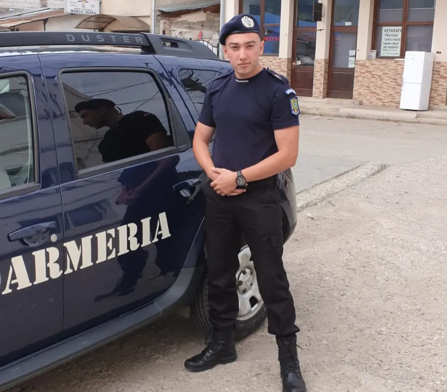Student în practică la Inspectoratul de Jandarmi Județean Alba