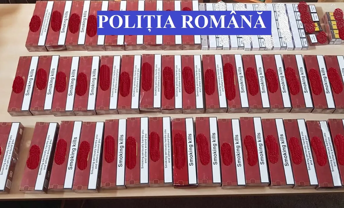 Percheziții într-un dosar privind fapte de contrabandă cu țigări