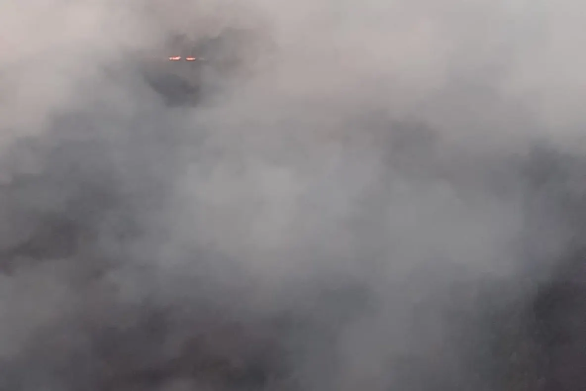 Arde PĂDUREA în Munții Apuseni. Zeci de pompieri se luptă cu focul de ore întregi