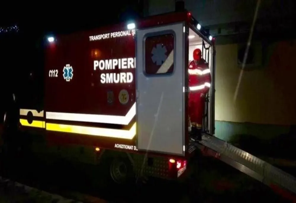 Doi soți luați pe capotă, la Carei. Se zbat între viață și moarte