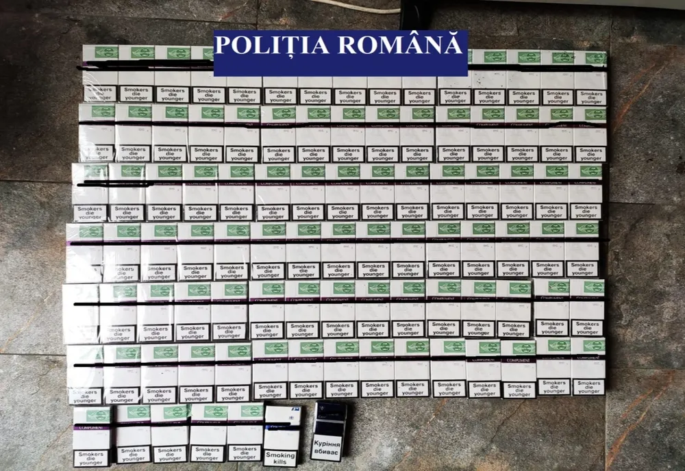 FOTO: Percheziții într-un dosar privind fapte de contrabandă cu țigări