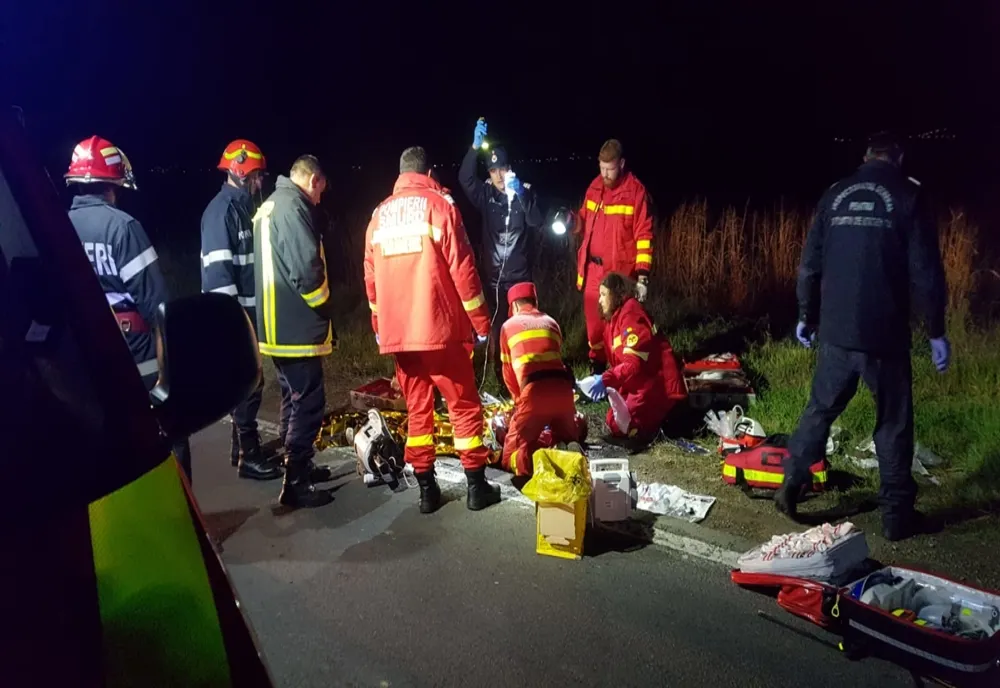 UPDATE : TRAGEDIE pe DN1, în orașul Teiuș. Bărbat 30 mort după ce a fost lovit de un TIR