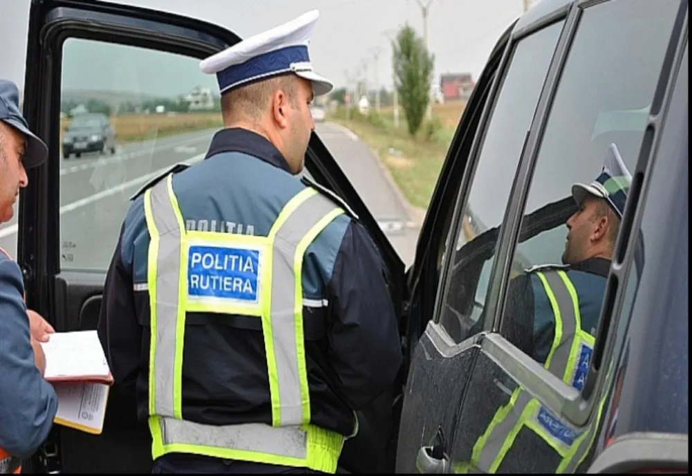 Acţiune cu efective suplimentare, la Ocna Mureş. Amenzi de peste 14.000 de lei și mai multe permise de conducere suspendate