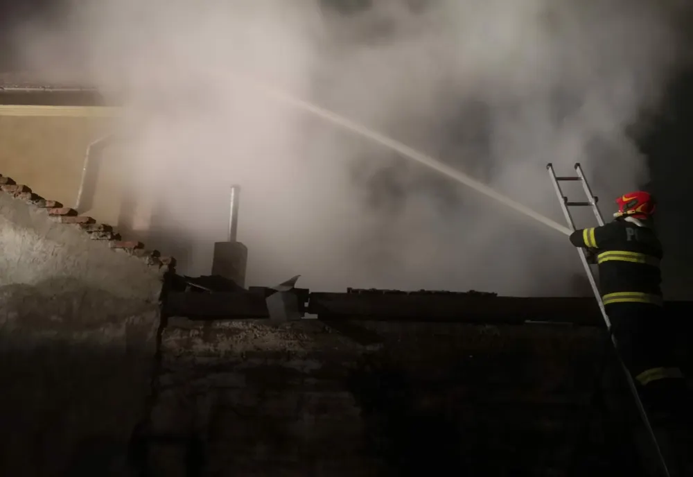 Incendiu în Alba Iulia