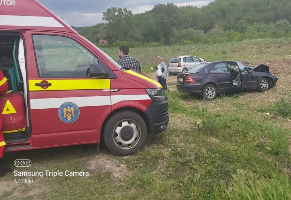 Minor în stare gravă în urma unui accident rutier pe un drum județean 