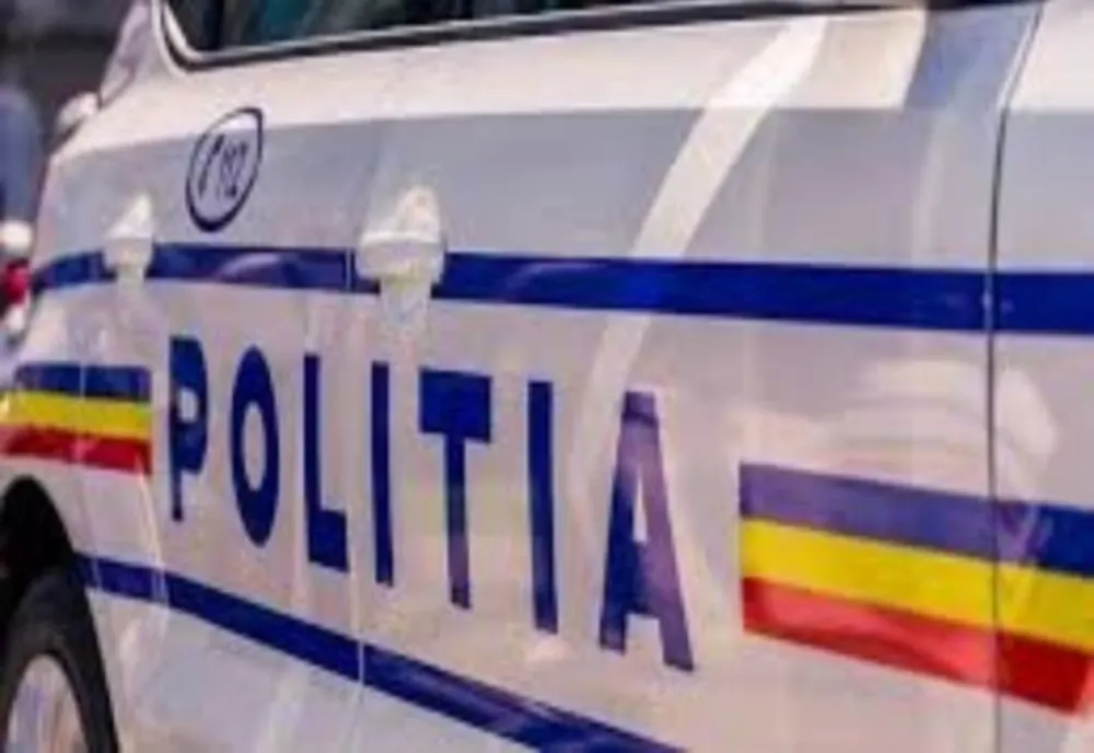 Accident în Abrud. A fost implicată o autospecială de poliție 