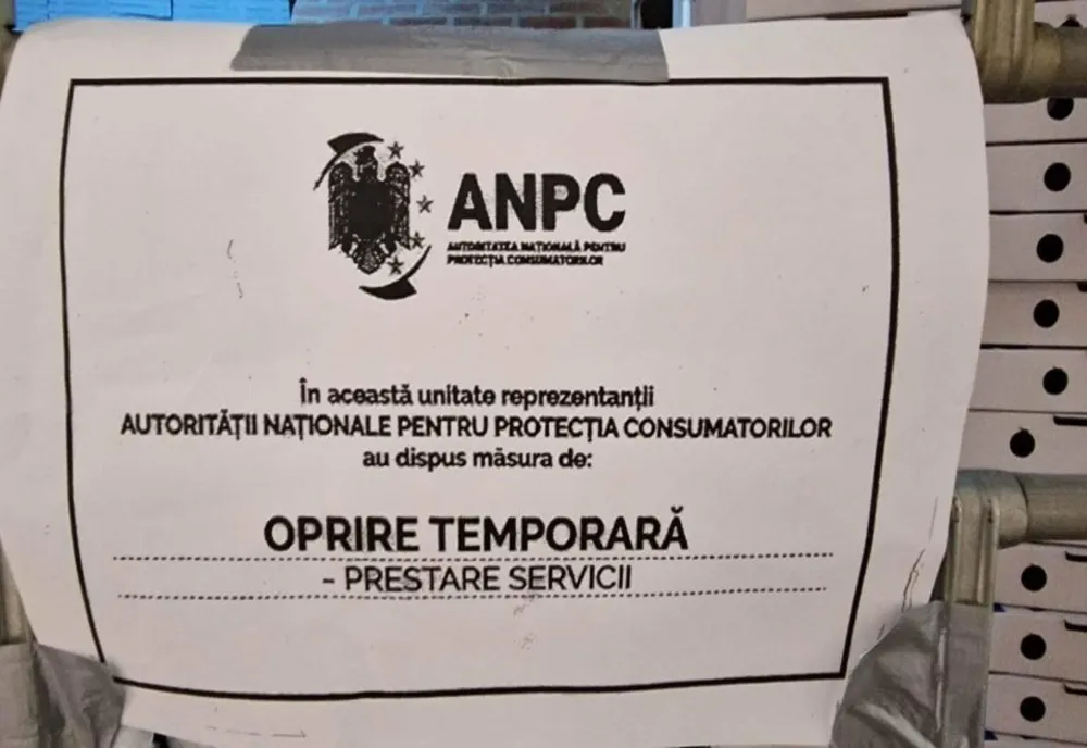 Operatori economici din Mall închiși de inspectorii ANPC
