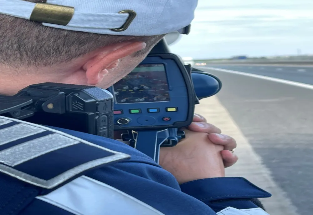 Acțiune a polițiștilor din Blaj, pentru combaterea excesului de viteză 