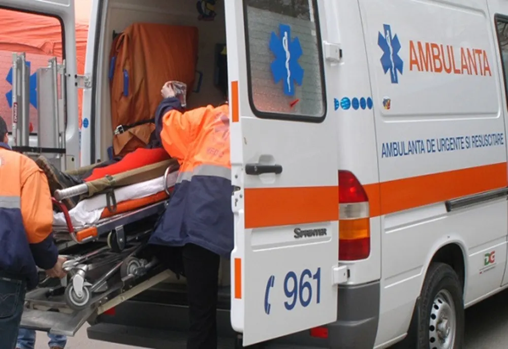 Accident pe o stradă din Alba Iulia