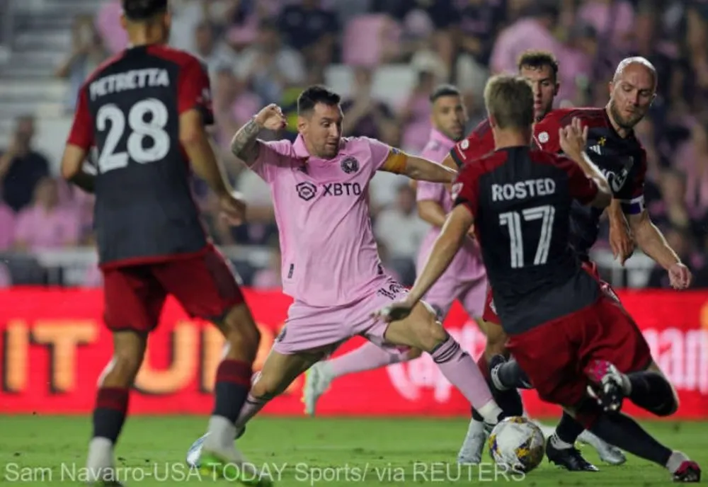 Messi a părăsit terenul accidentat în minutul 37 al meciului Inter Miami - Toronto FC (4-0)