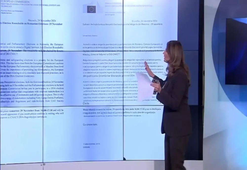 Dezvăluiri incendiare despre anularea alegerilor: Comisia Europeană ar fi fost interesată ca TikTok să îl blocheze pe Călin Georgescu – VIDEO