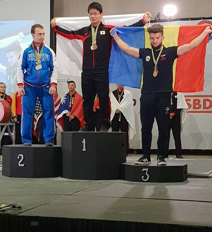 Cătălin Buciuman, medalie de bronz la CM de Powerlifting din Africa de Sud