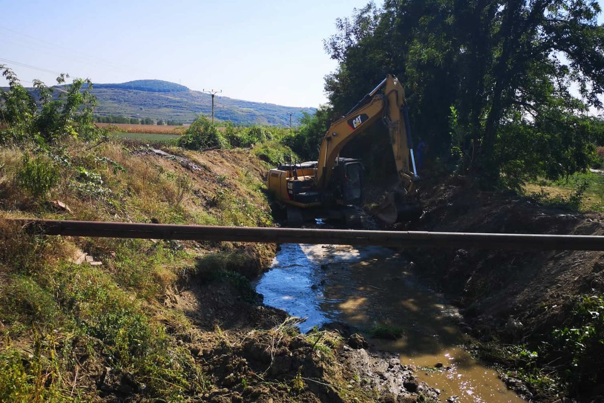 Regularizare şi consolidare pârâu Cricău și Valea Ţelna