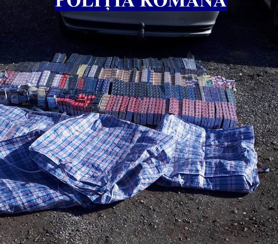Hoți de țigări prinși, în flagrant, la Pianu