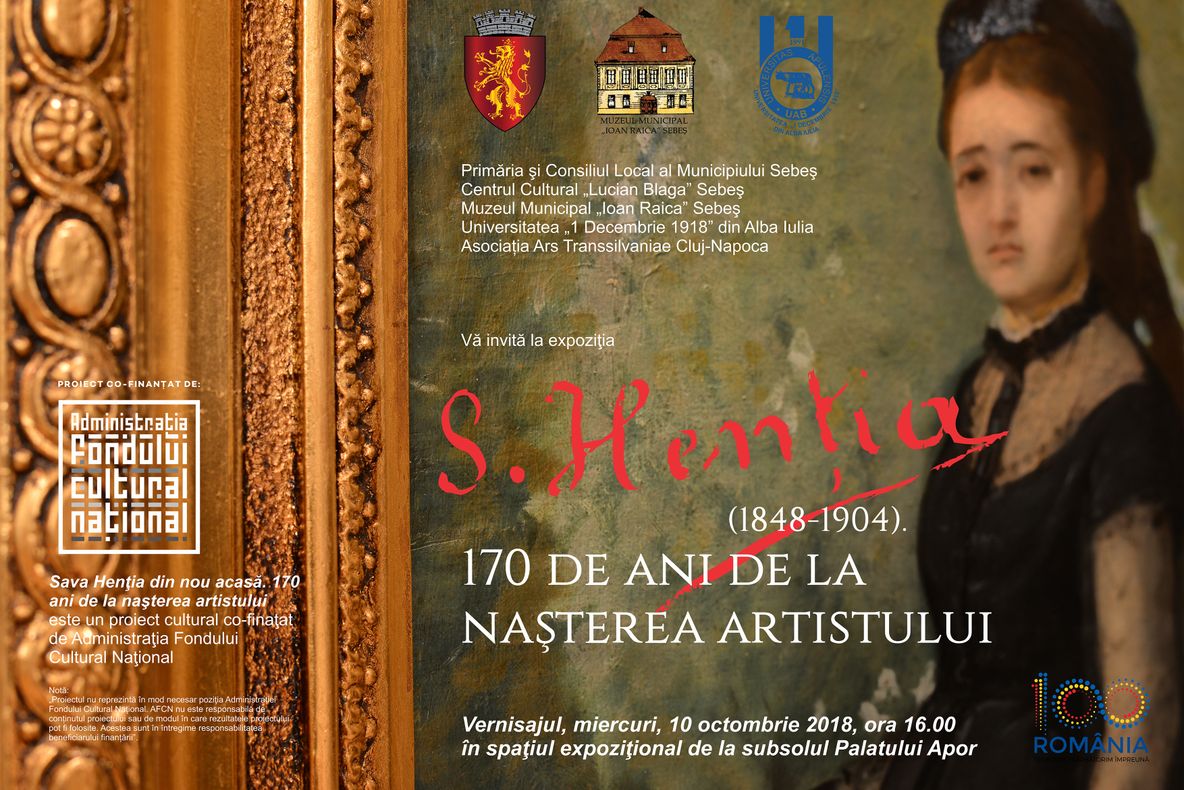 Expoziţie aniversară de pictură Sava Henţia