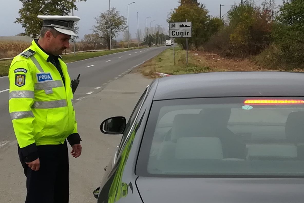 Acțiune de amploare a polițiștilor în Cugir