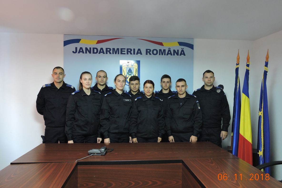 Nouă jandarmi noi la Jandarmeria Alba