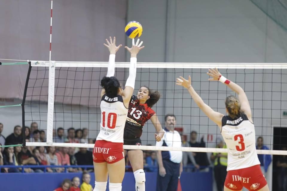 Volei Alba Blaj a învins cu 3-0 pe “U” NTT Data Cluj