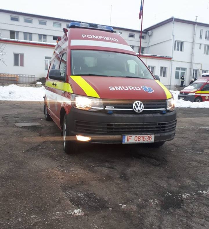 Ambulanțe noi în dotarea I.S.U. Alba