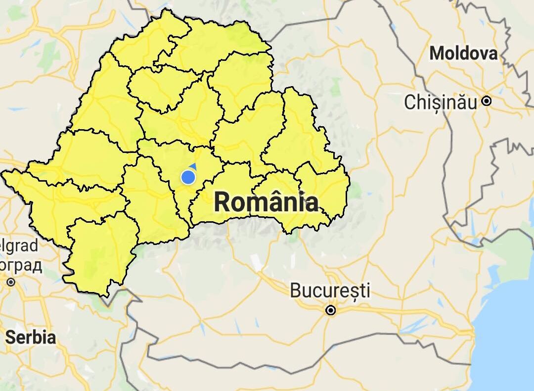 Cod galben de ninsori. Efectivele ISU Alba pregătite să intervină