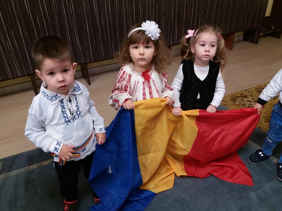 Copiii de la Centru de Zi ”Sfânta  Irina” din Blaj au sărbătorit Mica Unire