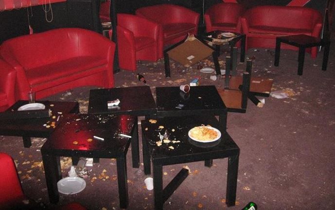 Scandal într-un local din Blaj