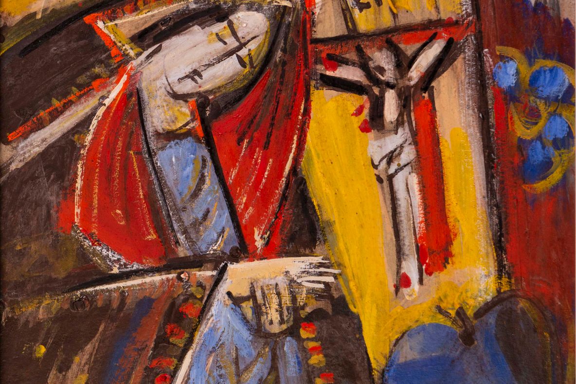 Expoziția "Liviu Lăzărescu – pictorul muzelor de la Mărtinești"