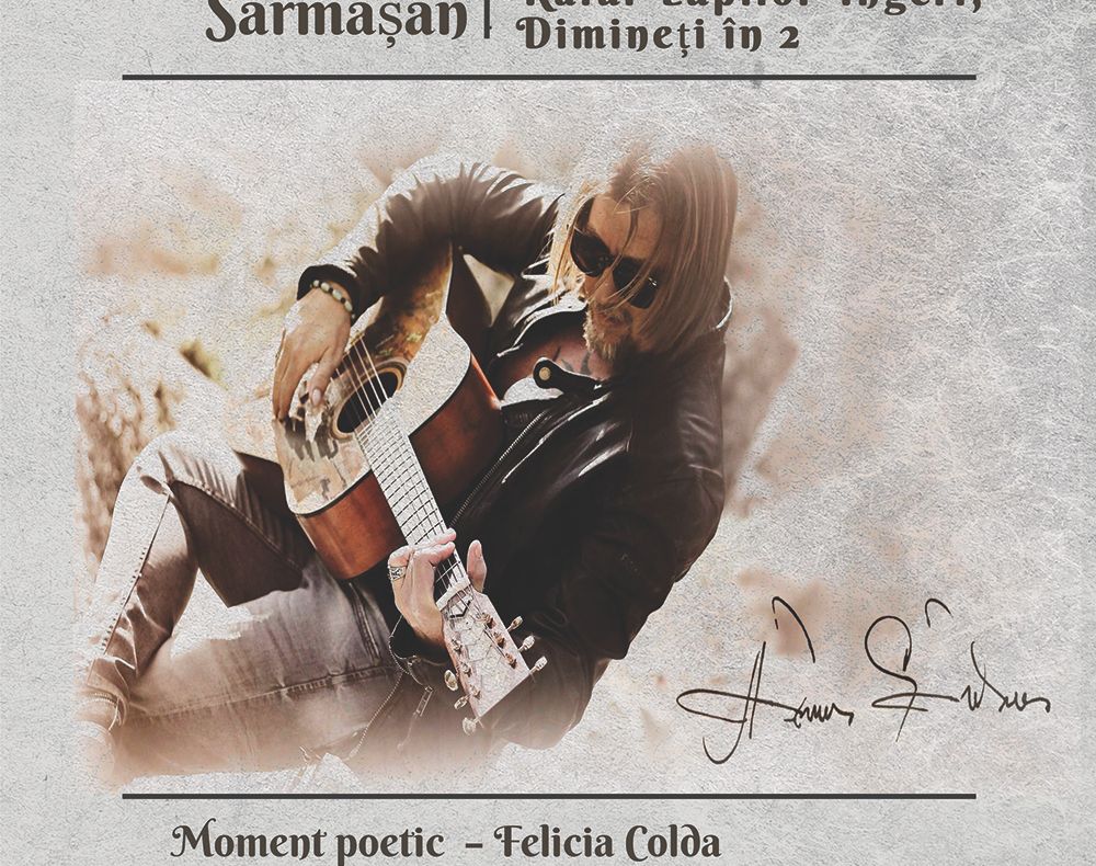 Prezentări de cărți și muzică folk cu Adrian Sărmășan