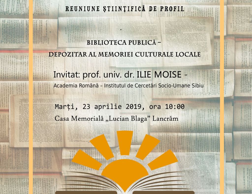 Ziua Bibliotecarilor din România sărbătorită în Lancrăm