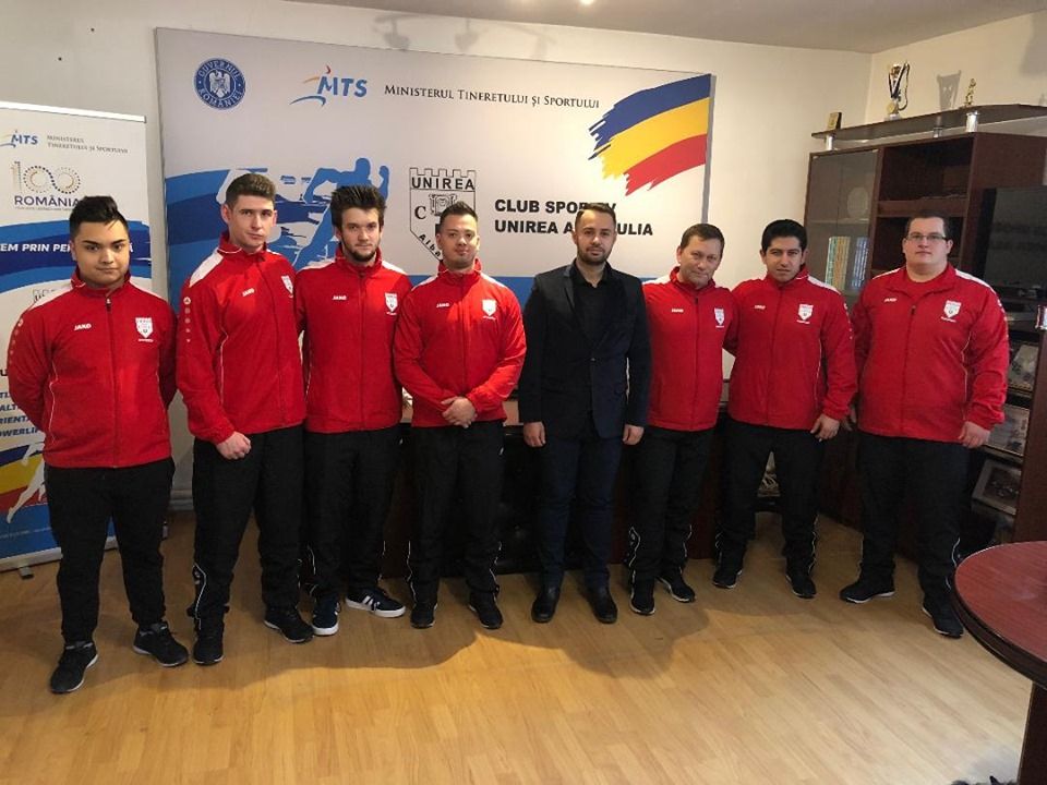 Un sportiv legitimat la CS Unirea Alba Iulia a obținut aurul la Campionatele Europene de Powerlifting