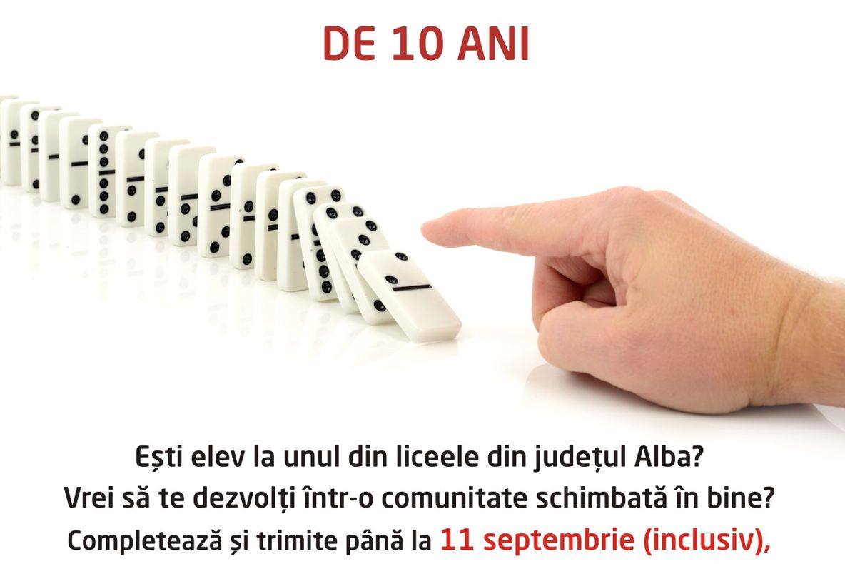 YouthBank Alba își face echipa pentru anul 11 de program!