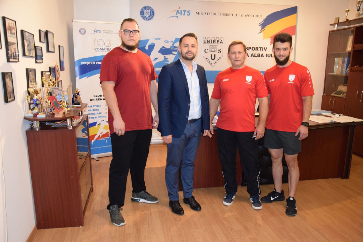 CS Unirea Alba Iulia reprezintă România la Campionatul Mondial de Powerlifting din Canada