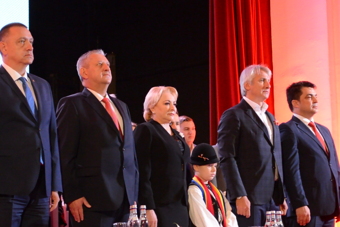 Viorica Dăncilă participă la Conferința Județeană a PSD Alba.