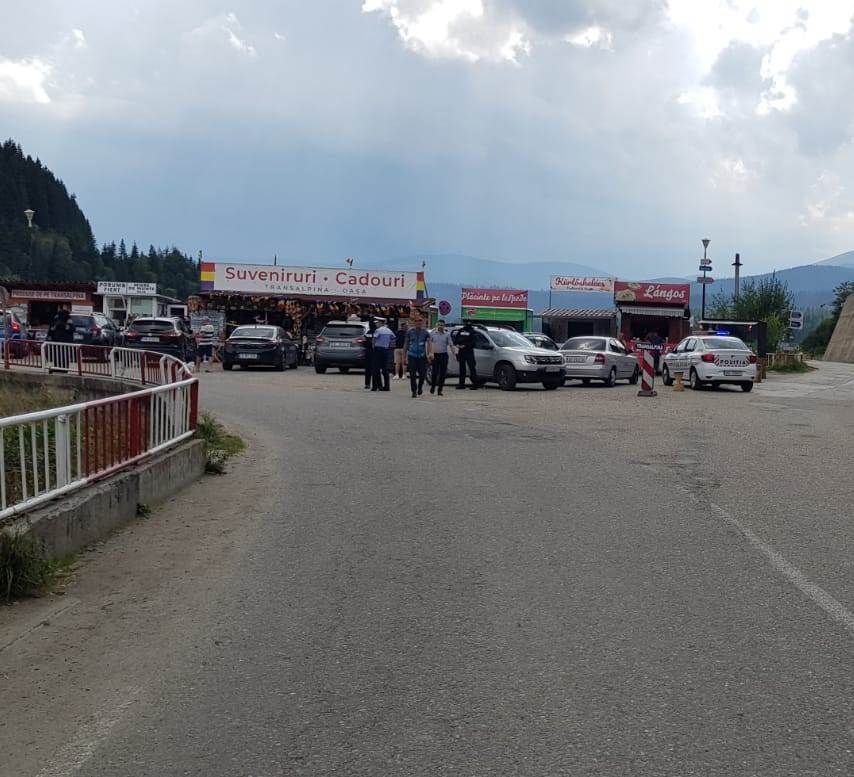 Razie a Poliției Alba pe Drumul Național 67 C