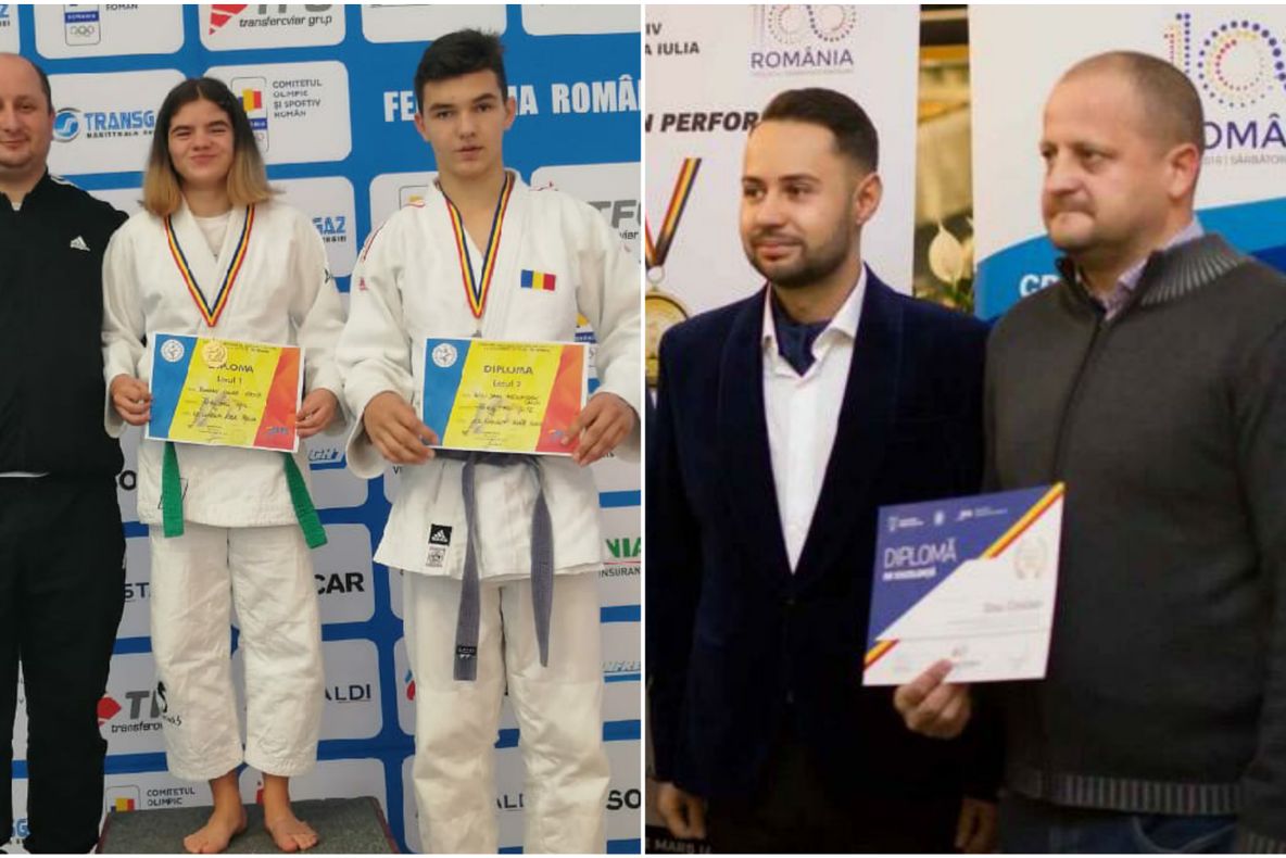 Aur și argint pentru sportivii CS Unirea la Concursul Național de Judo Ne Waza