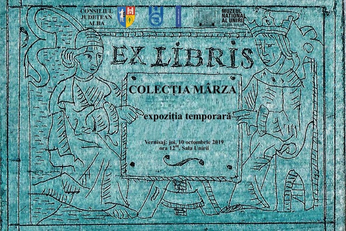 Ex-libris colecția Mârza, expoziție temporară la muzeul albaiulian