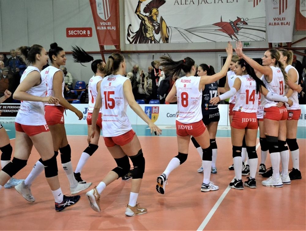 O nouă victorie pentru voleibalistele de la Volei Alba Blaj