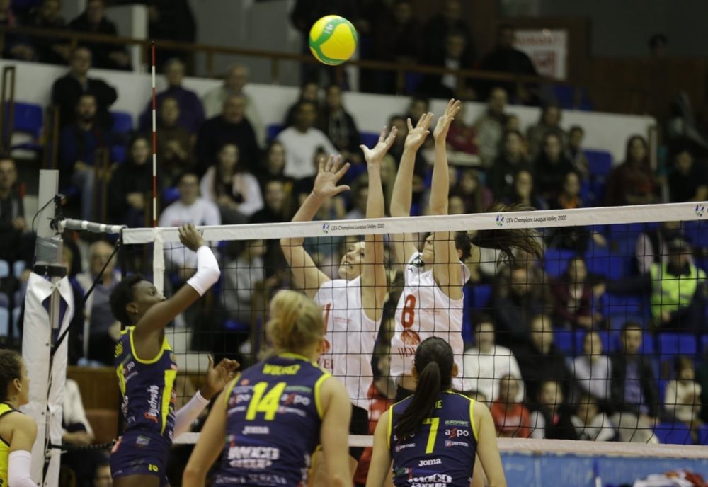 Volei Alba Blaj a pierdut al doilea meci în Liga Campionilor